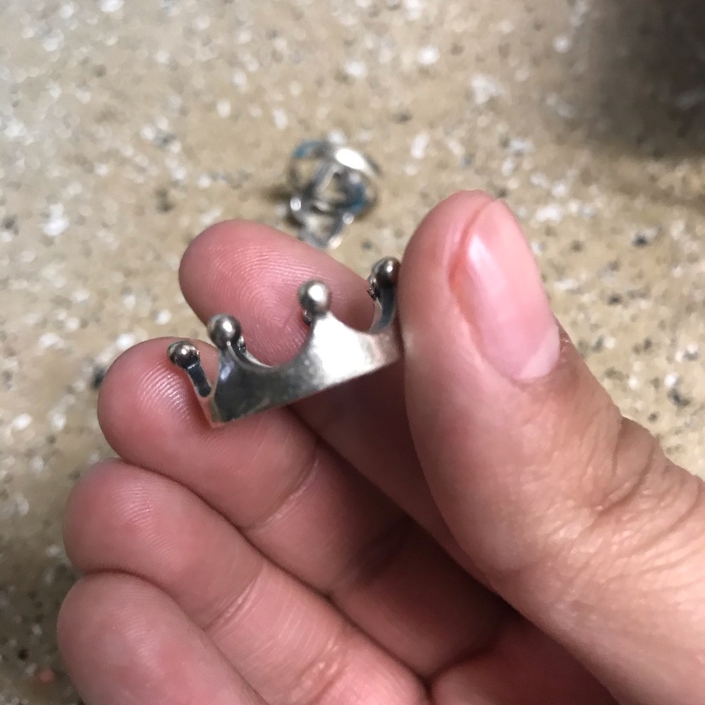 James Avery crown ring